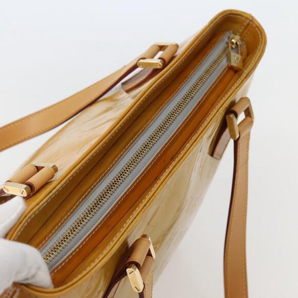 LOUIS VUITTON Monogram Vernis Houston Hand Bag Gris M91053 - Picture 6 of 12